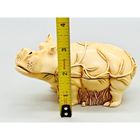 Harmony Kingdom Straight From The Hip Large Hippo Trinket Box Figurine 5 inch - Picture 14 of 15